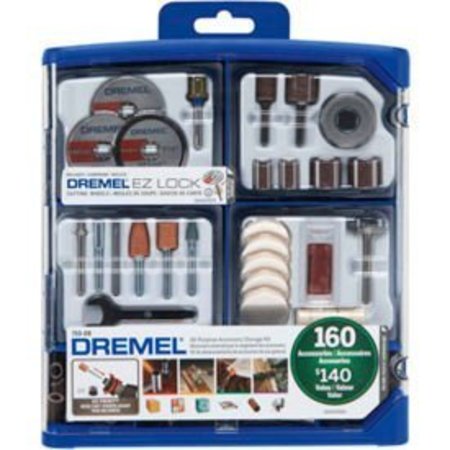 BOSCH Dremel 71008 160 Pc AllPurpose Accessory Kit 710-08